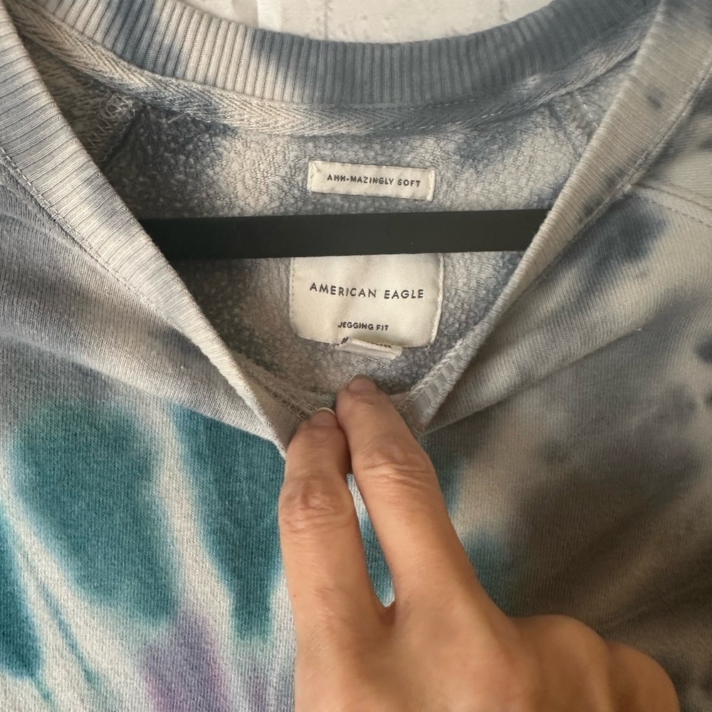 American Eagle Tie-Dye Sweatshirt - Picture 2 of 4